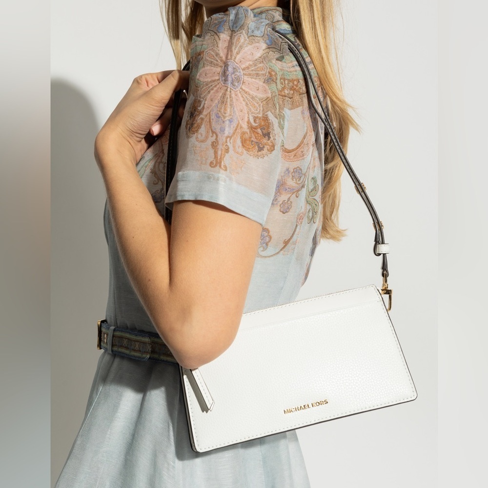 Michael Kors Empire Large Leather Convertible Crossbody Bag NWT - Picture 1 of 10